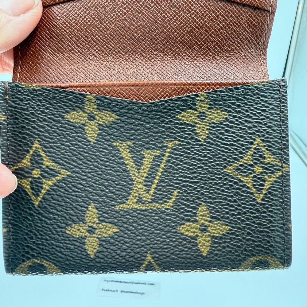 Louis Vuitton Monogram Flap Card Case Rank A Condition W/Box and Dust Bag! 😍 - Picture 4 of 16